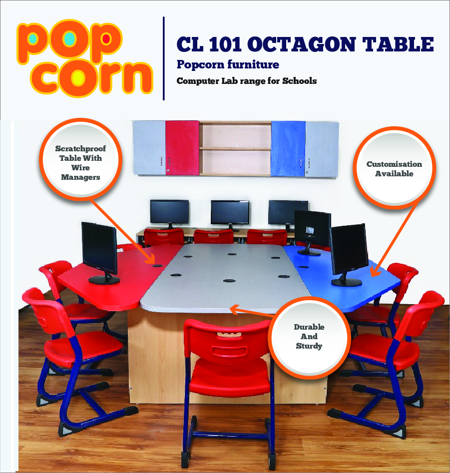 POP CH1- COMPUTER LAB CHAIR - Popcorn Furniture