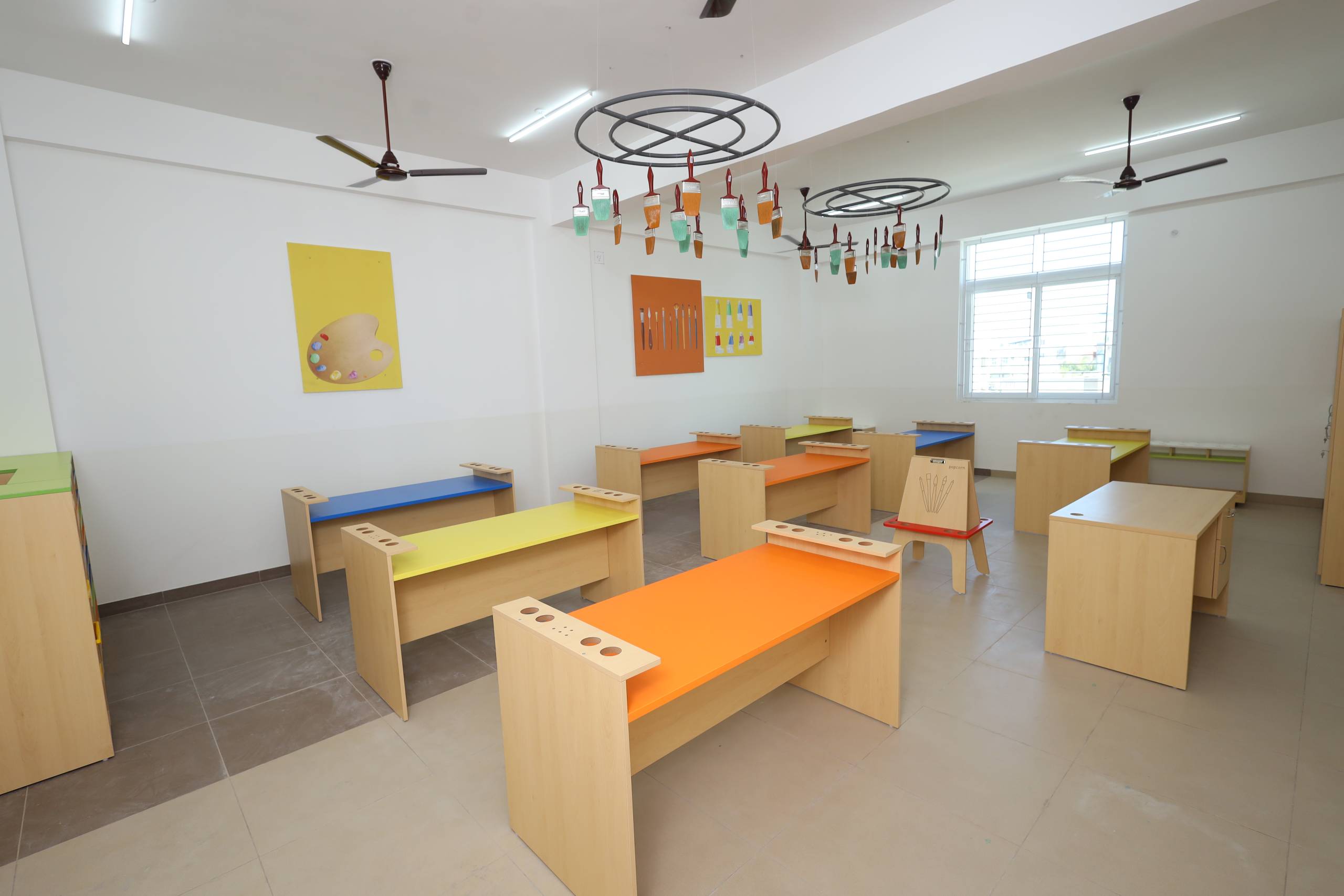 MS Dhoni Global School — classroom